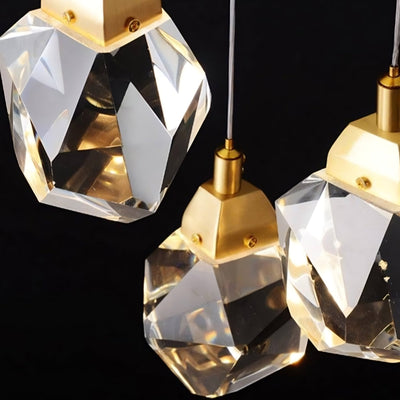 Diamante Modern Crystal Chandelier - cyranlamps