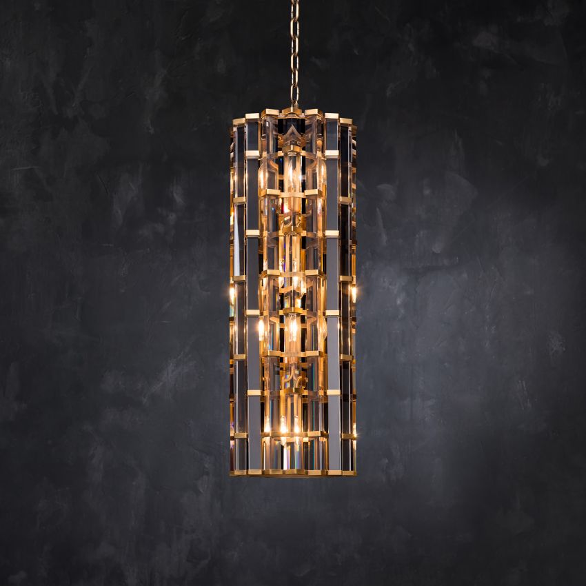 Dipa Round Chandelier - Cyran Lamps