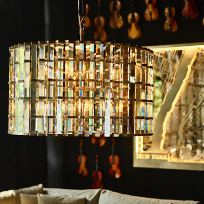 Dipa Round Chandelier - Cyran Lamps