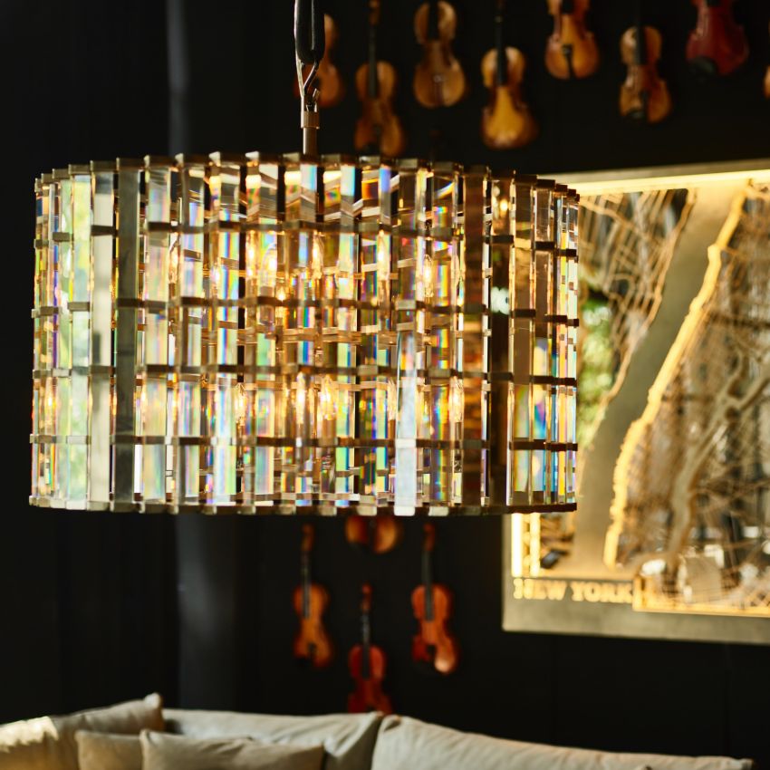 Dipa Round Chandelier - Cyran Lamps