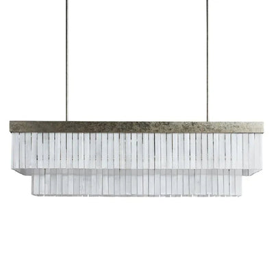 Eden Rectangular Chandelier - Cyran Lamps