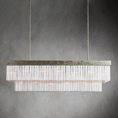 Eden Rectangular Chandelier - Cyran Lamps