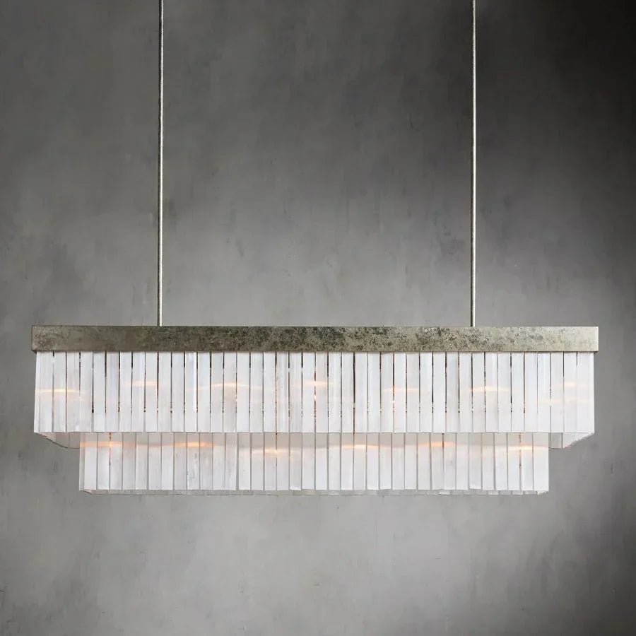 Eden Rectangular Chandelier - Cyran Lamps