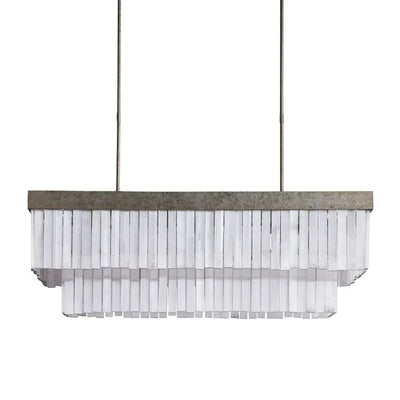 Eden Rectangular Chandelier - Cyran Lamps