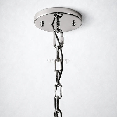 Ellington Alabaster Round Chandelier 43’’ - Chandelier