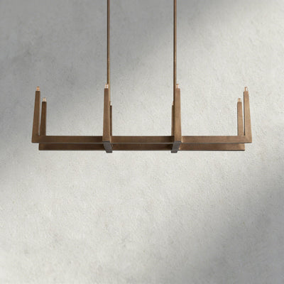 Emmet Linear Chandelier - cyranlamps