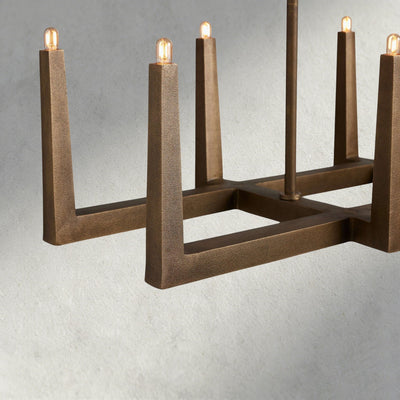 Emmet Linear Chandelier - cyranlamps