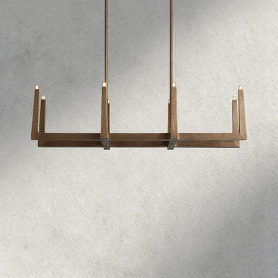 Emmet Linear Chandelier - cyranlamps