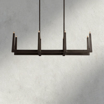 Emmet Linear Chandelier - cyranlamps