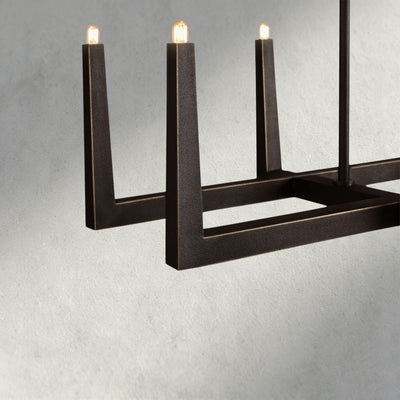 Emmet Linear Chandelier - cyranlamps