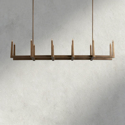 Emmet Linear Chandelier - cyranlamps