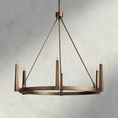 Emmet Round Chandelier 42", 54" - cyranlamps