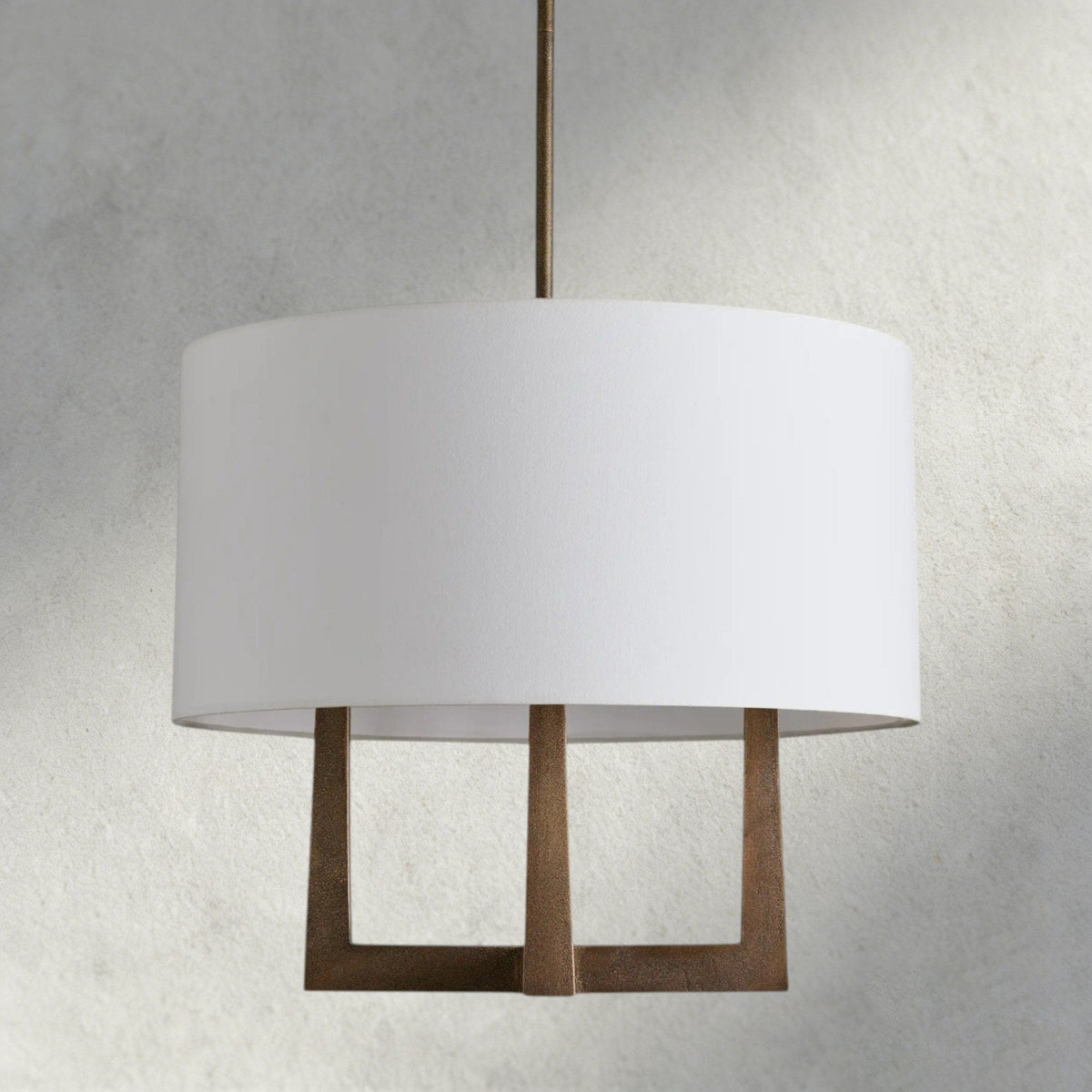 Emmet Shaded Chandelier - cyranlamps