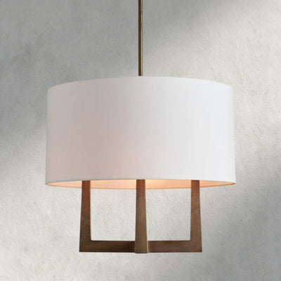 Emmet Shaded Chandelier - cyranlamps