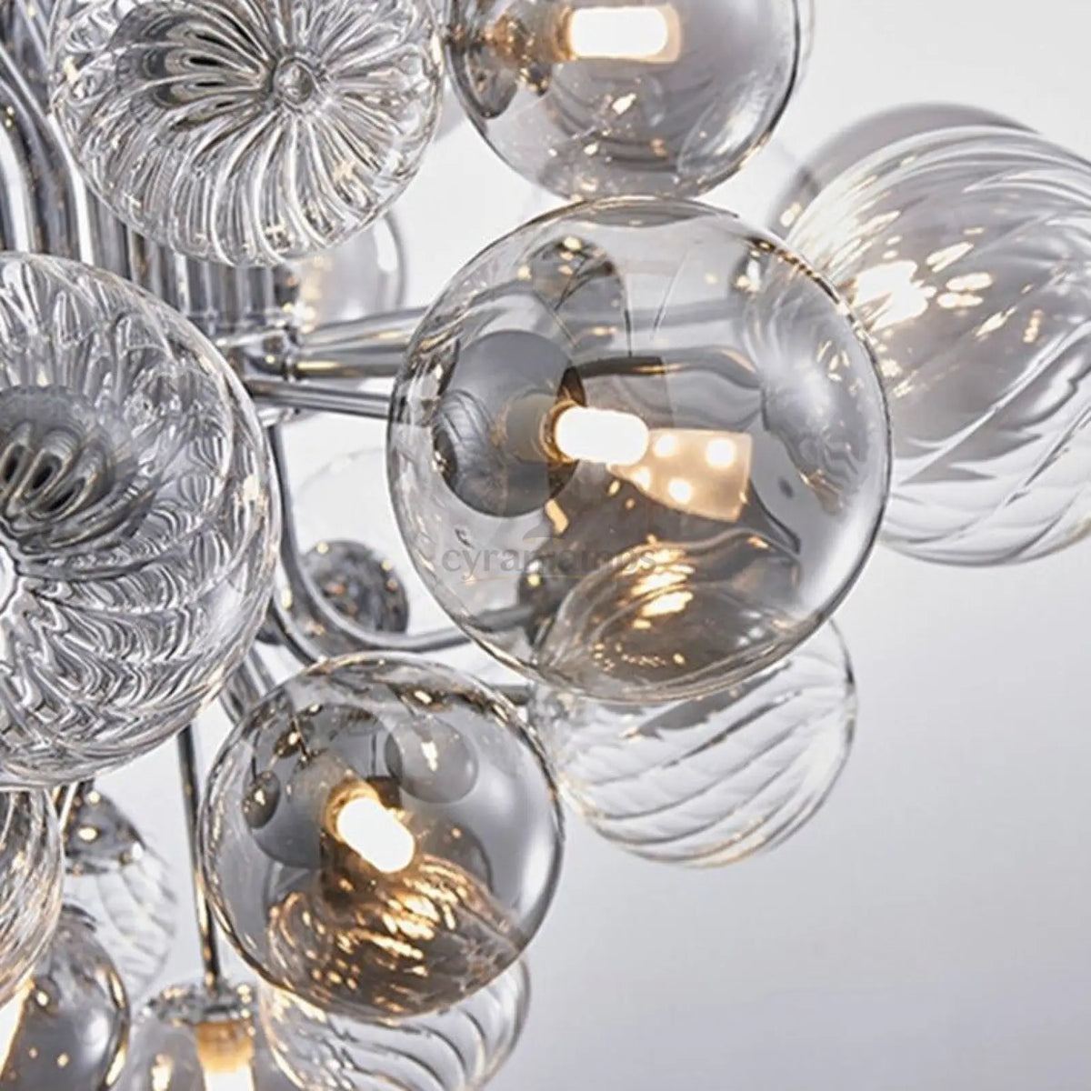 Emporio 18 - Light Glass Chandelier - cyranlighting