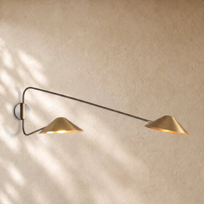Simmsi Long Arm Double Sconce