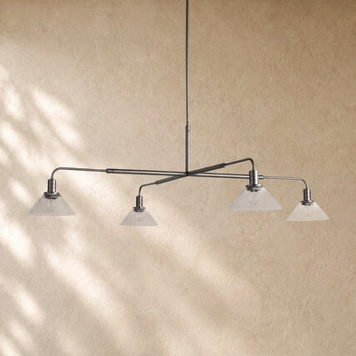Theronm Glass Round Chandelier