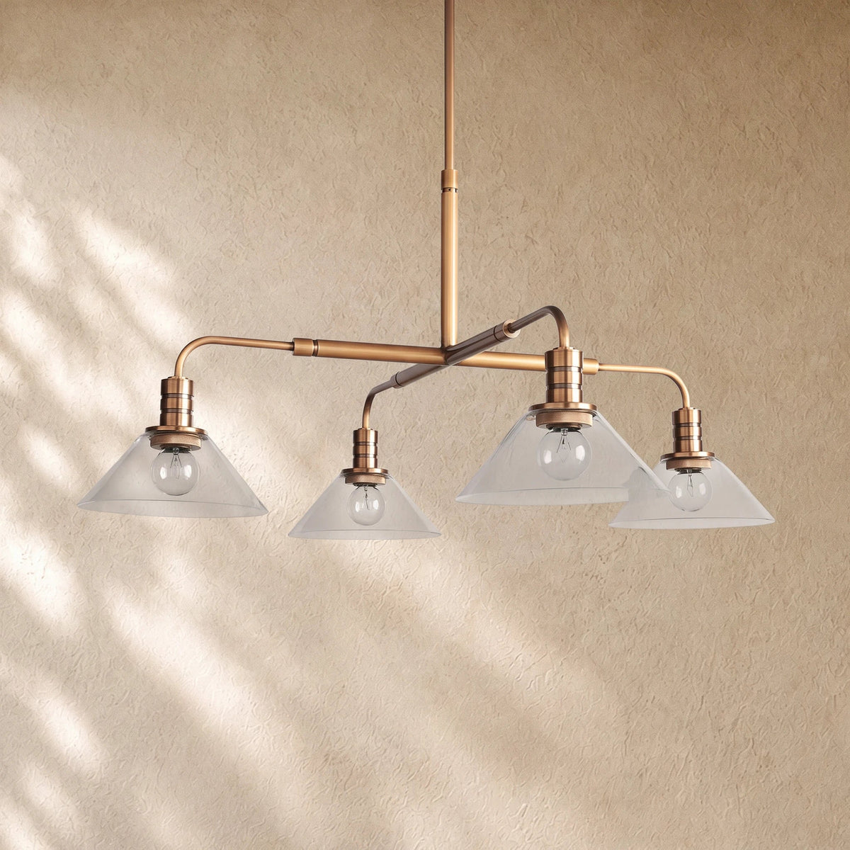 Theronm Glass Round Chandelier