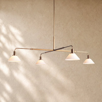 Theronm Glass Round Chandelier