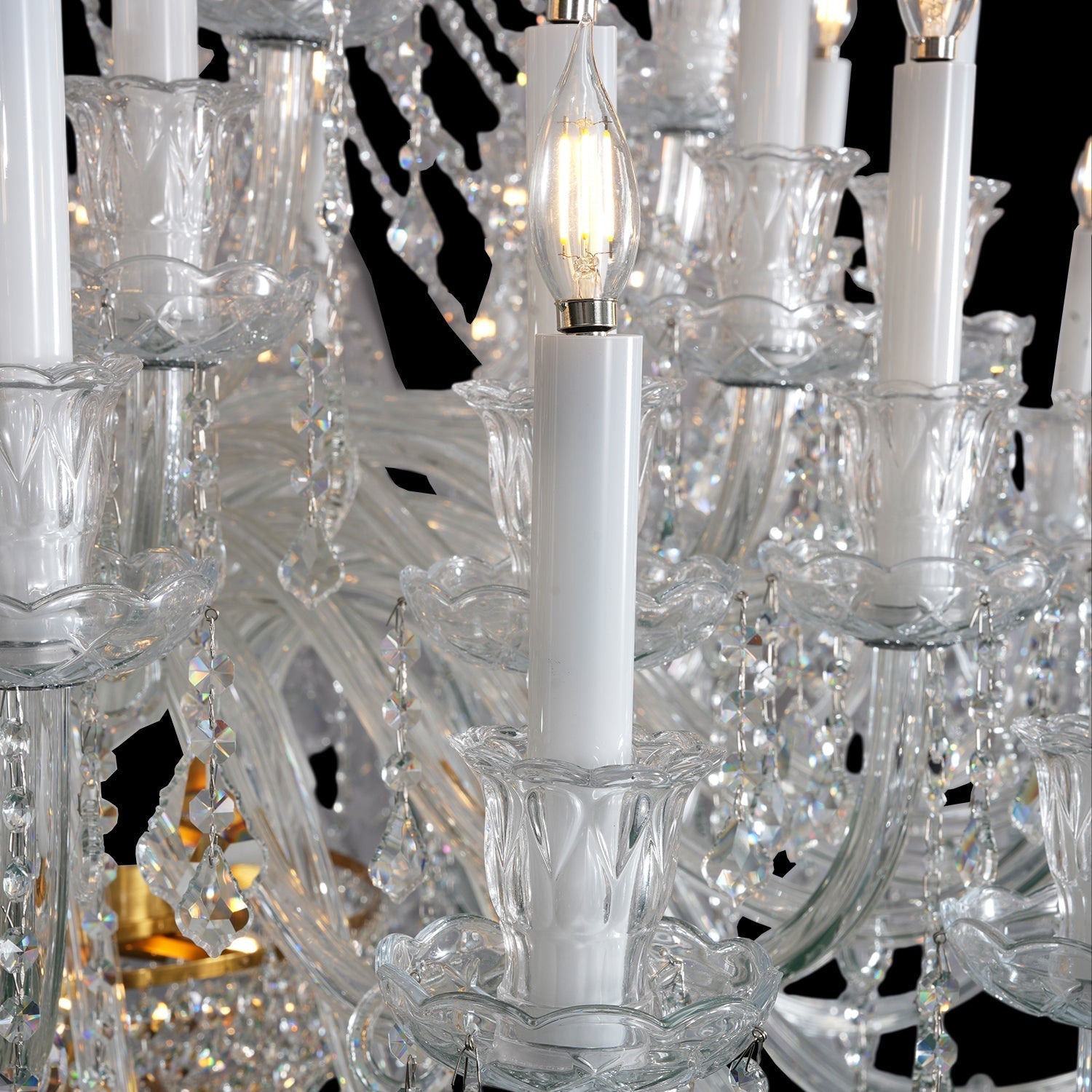 Extra Large Classic Traditional Crystal Chandelier 60/72/90 Lights for Hotel, Showroom, Foyer , Wedding Hall,Coffee Shop - cyranlamps