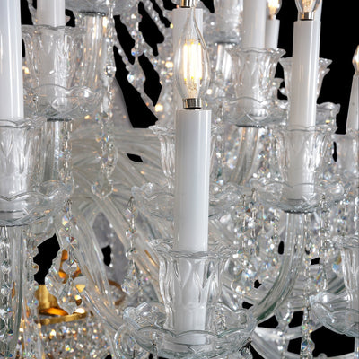 Extra Large Classic Traditional Crystal Chandelier 60/72/90 Lights for Hotel, Showroom, Foyer , Wedding Hall,Coffee Shop - cyranlamps