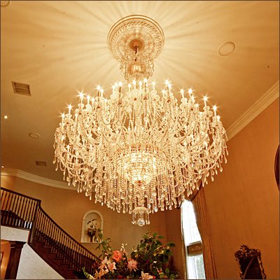 Extra Large Classic Traditional Crystal Chandelier 60/72/90 Lights for Hotel, Showroom, Foyer , Wedding Hall,Coffee Shop - cyranlamps