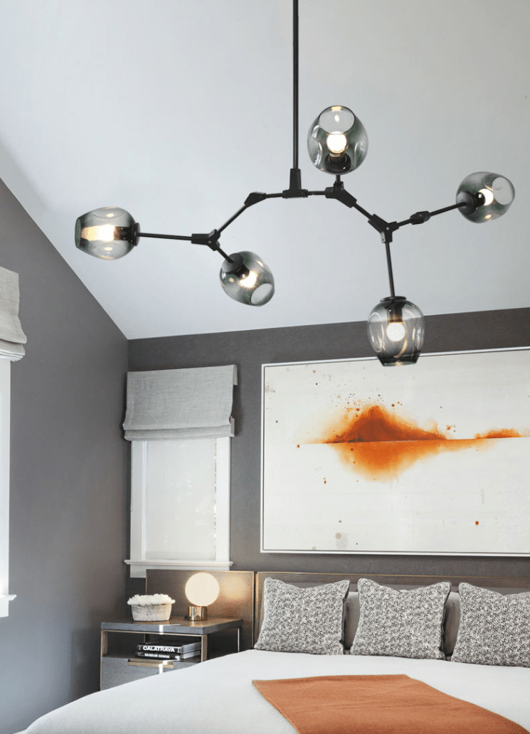 Extra Large Industrial Fashion Branch Multiple Glass Pendant Chandelier for Living/Dining Room - cyranlamps