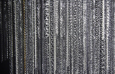 Extra Large Multi - tier Aluminum Tassel Chain Art Chandelier for Villa/Stairs/Foyer/Living Room - cyranlamps