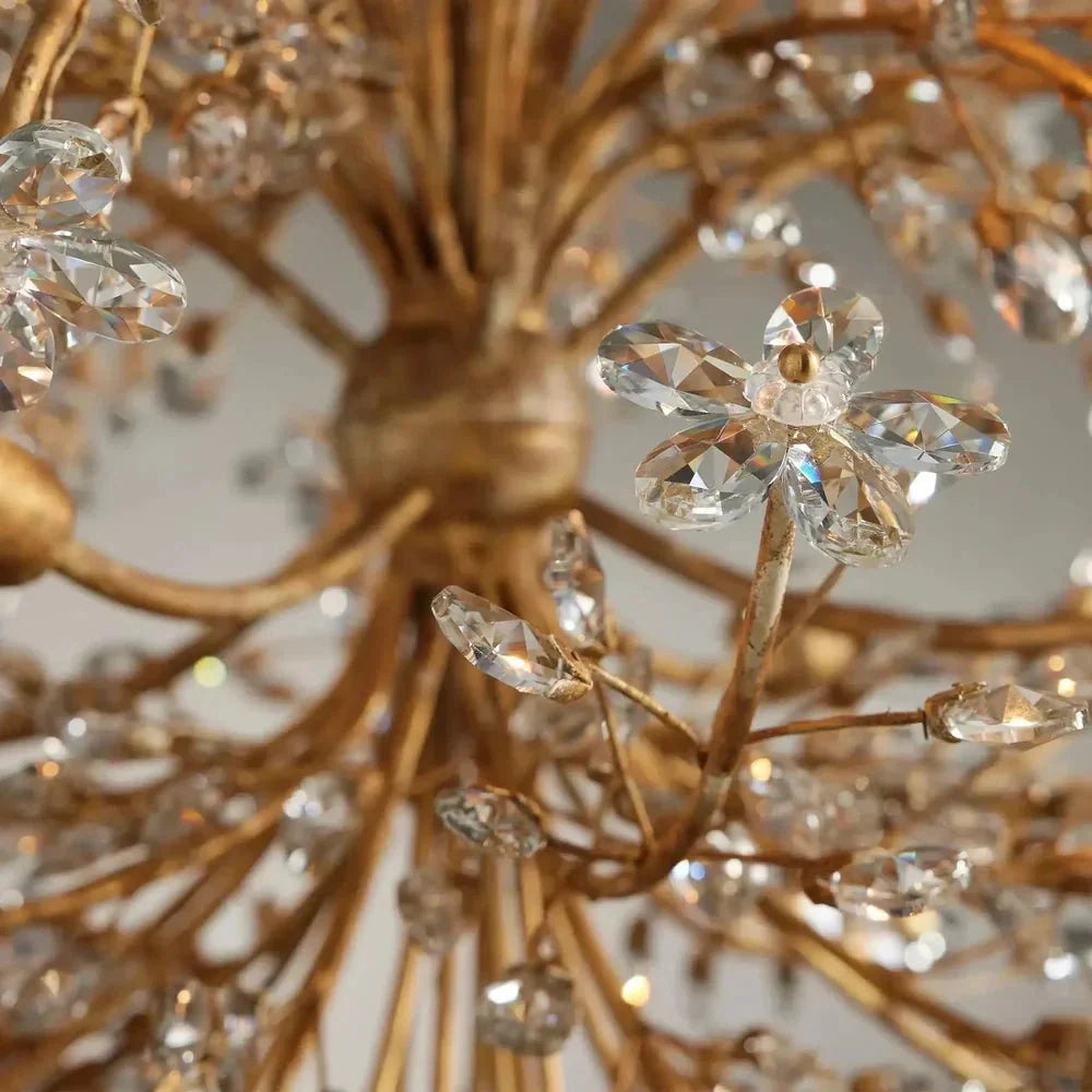 Fiore 8 - Light Round Chandelier - cyranlamps