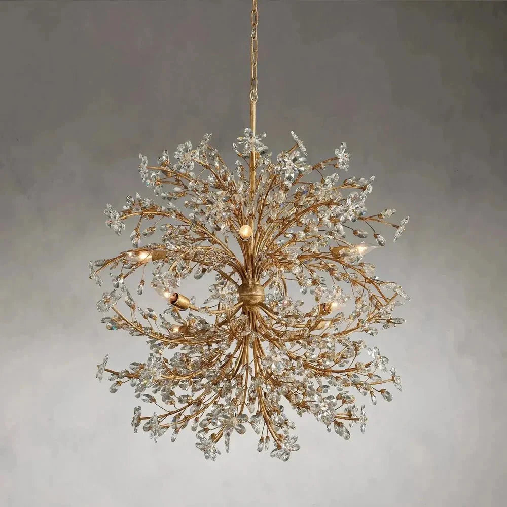 Fiore 8 - Light Round Chandelier - cyranlamps