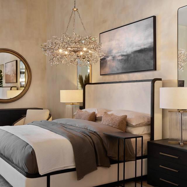 Fiore Crown Chandelier 39" 48" 60" - cyranlamps
