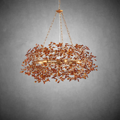 Fiore Crown Chandelier 39" 48" 60" - cyranlamps
