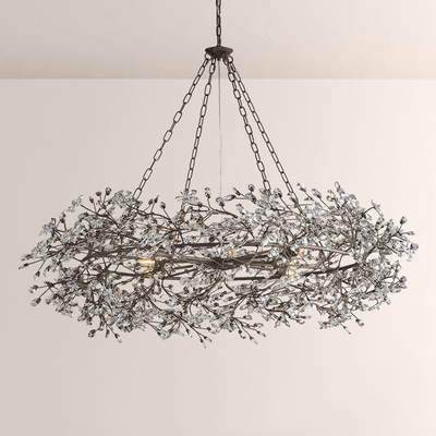 Fiore Crown Chandelier - Cyran Lamps