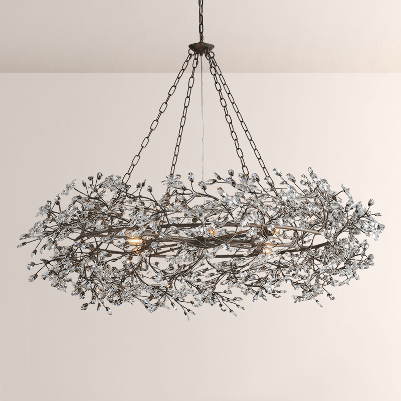 Fiore Crown Chandelier - Cyran Lamps