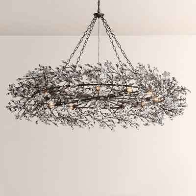 Fiore Crown Chandelier - Cyran Lamps