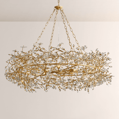 Fiore Crown Chandelier - Cyran Lamps