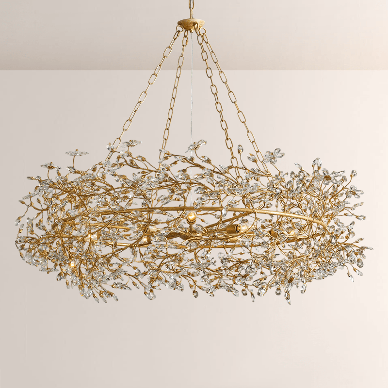 Fiore Crown Chandelier - Cyran Lamps