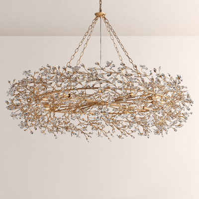 Fiore Crown Chandelier - Cyran Lamps