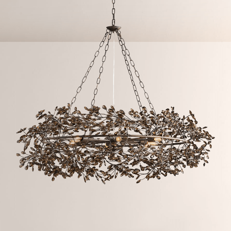 Fiore Crown Chandelier - Cyran Lamps