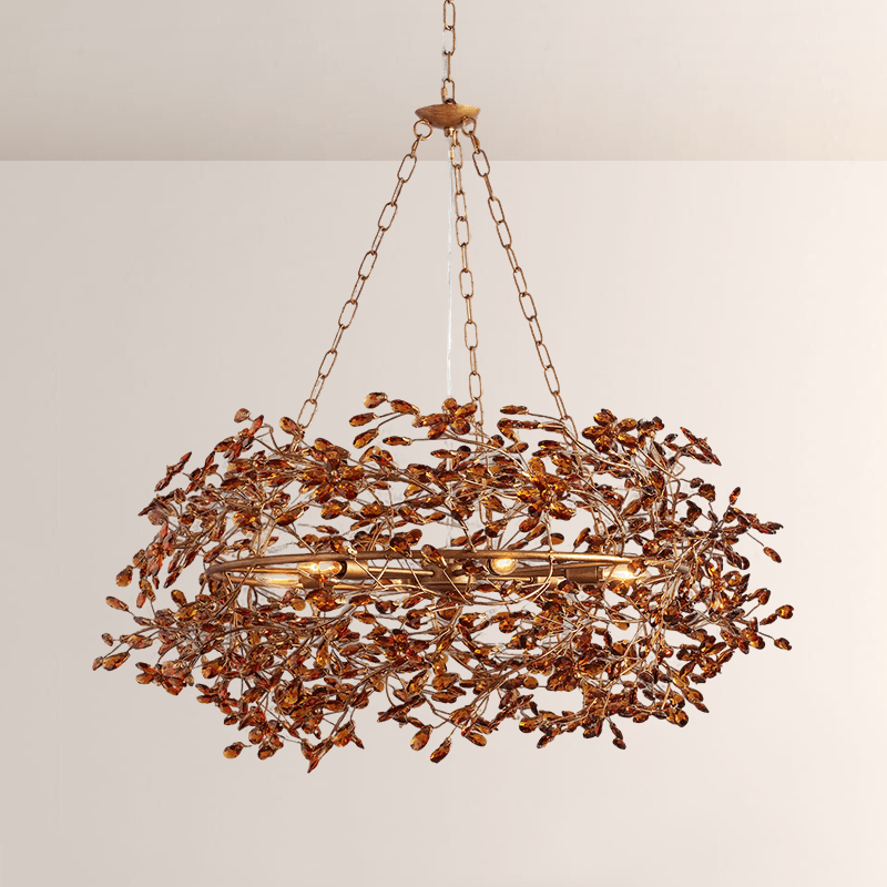 Fiore Crown Chandelier - Cyran Lamps