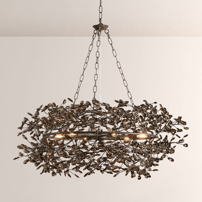 Fiore Crown Chandelier - Cyran Lamps