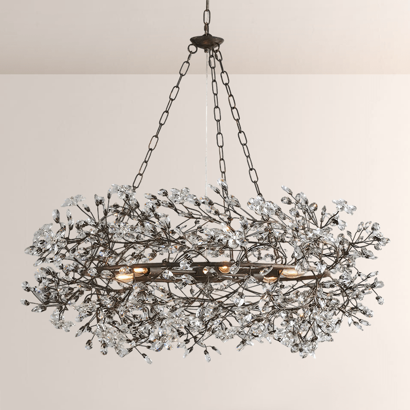 Fiore Crown Chandelier - Cyran Lamps