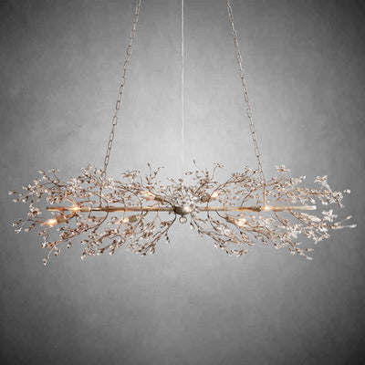 Fiore Linear Chandelier 43" 51" 68"W - cyranlamps