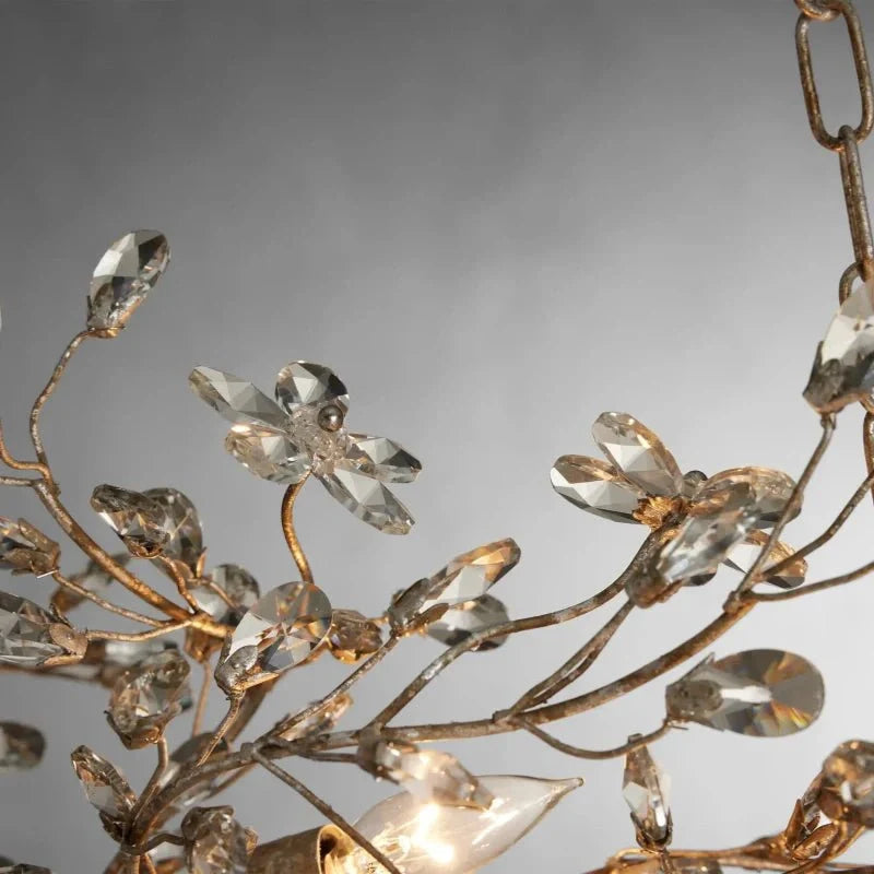 Fiore Linear Chandelier 43" 51" 68"W - cyranlamps