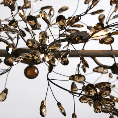 Fiore Linear Chandelier 43" 51" 68"W - cyranlamps