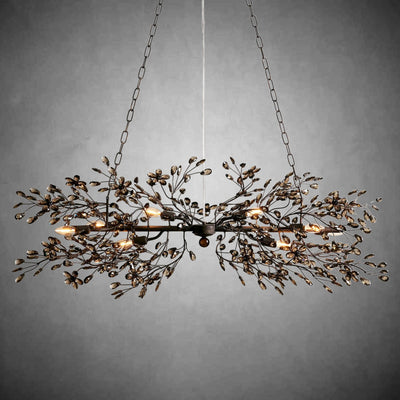 Fiore Linear Chandelier 43" 51" 68"W - cyranlamps