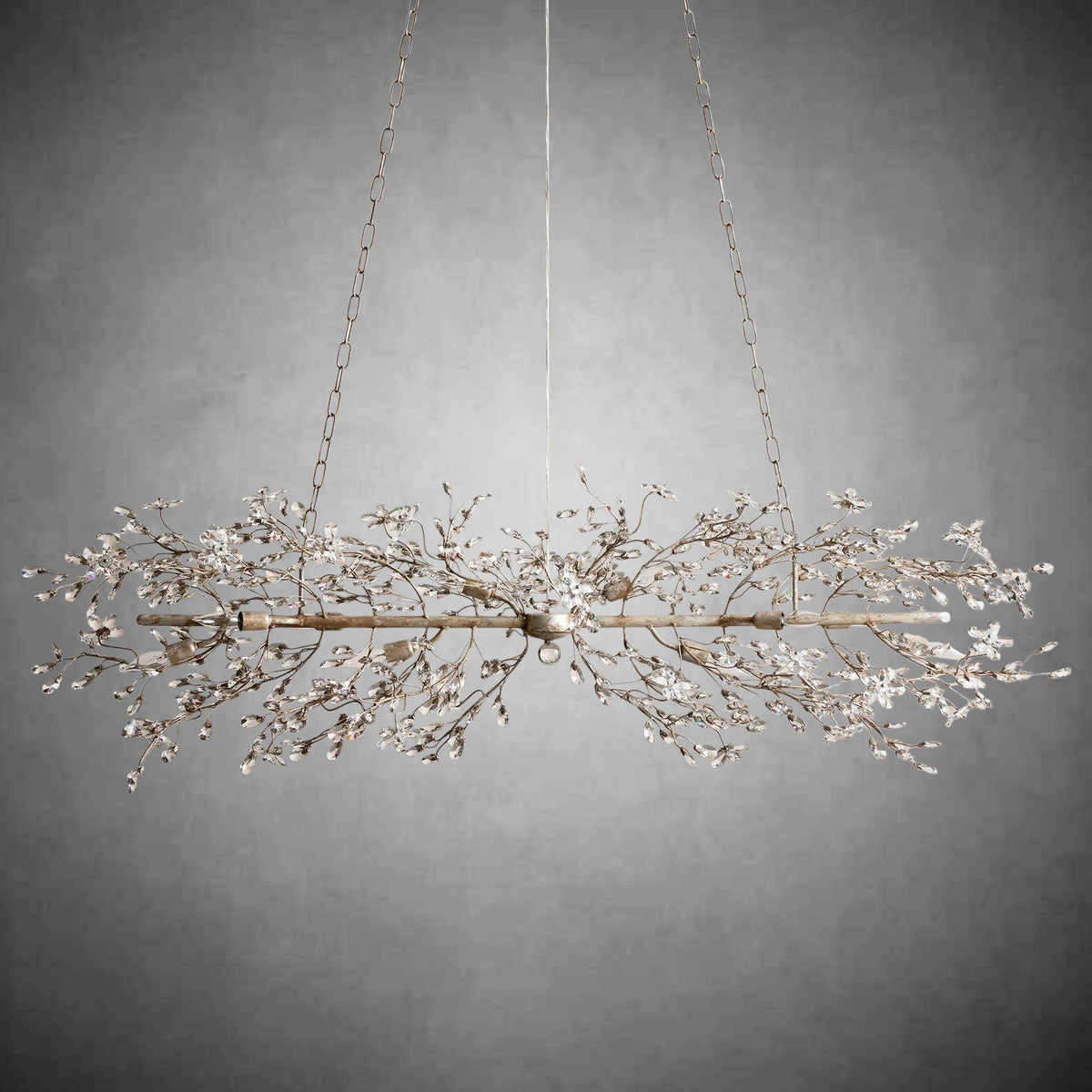 Fiore Linear Chandelier 43" 51" 68"W - cyranlamps