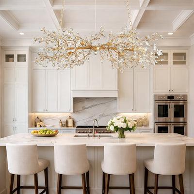 Fiore Linear Chandelier - Cyran Lamps