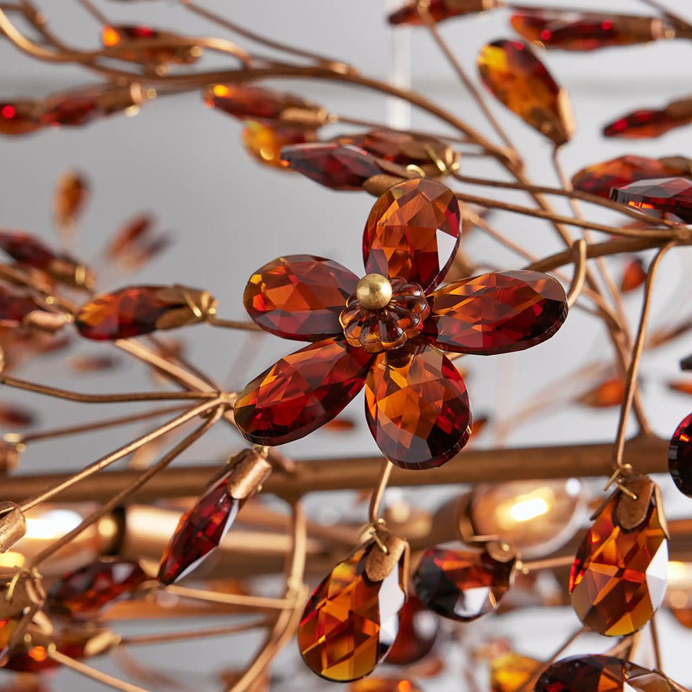 Fiore Oval Chandelier 62'' 74'' - cyranlamps