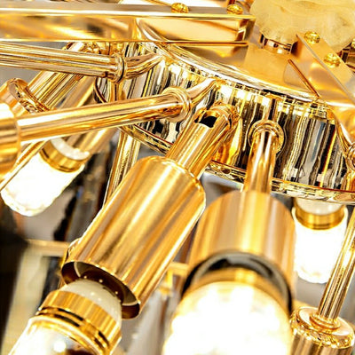 Foyer 3 Layers Extra Large Crystal Chandelier For Living Room Staircase Ceiling Lighting Fixture - cyranlamps